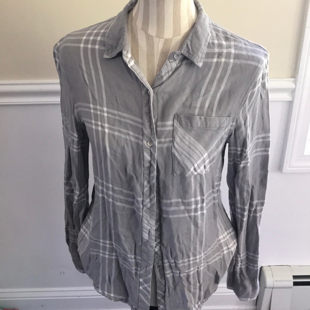 CK button up blouse